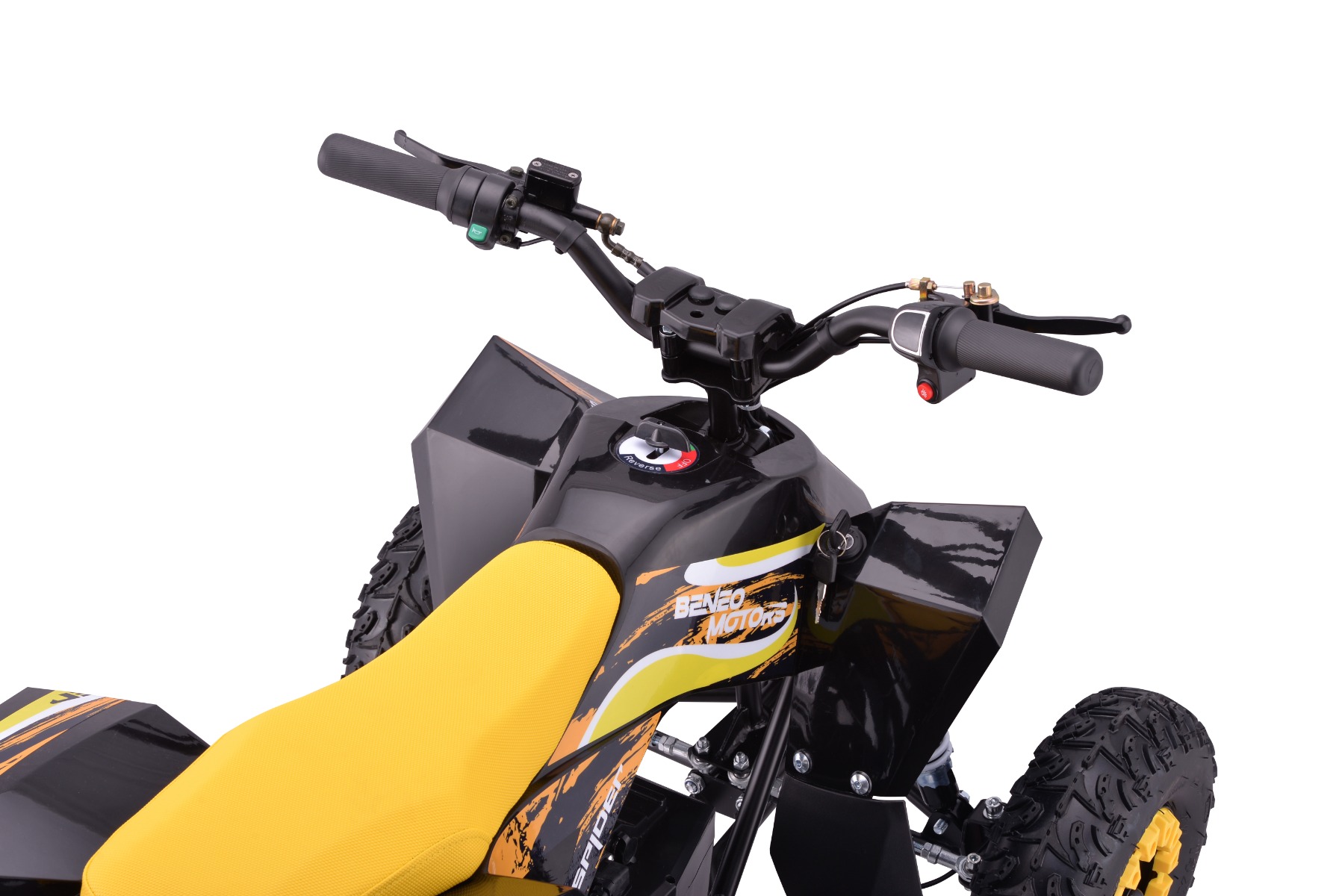 Key start with speed and acceleration limiter