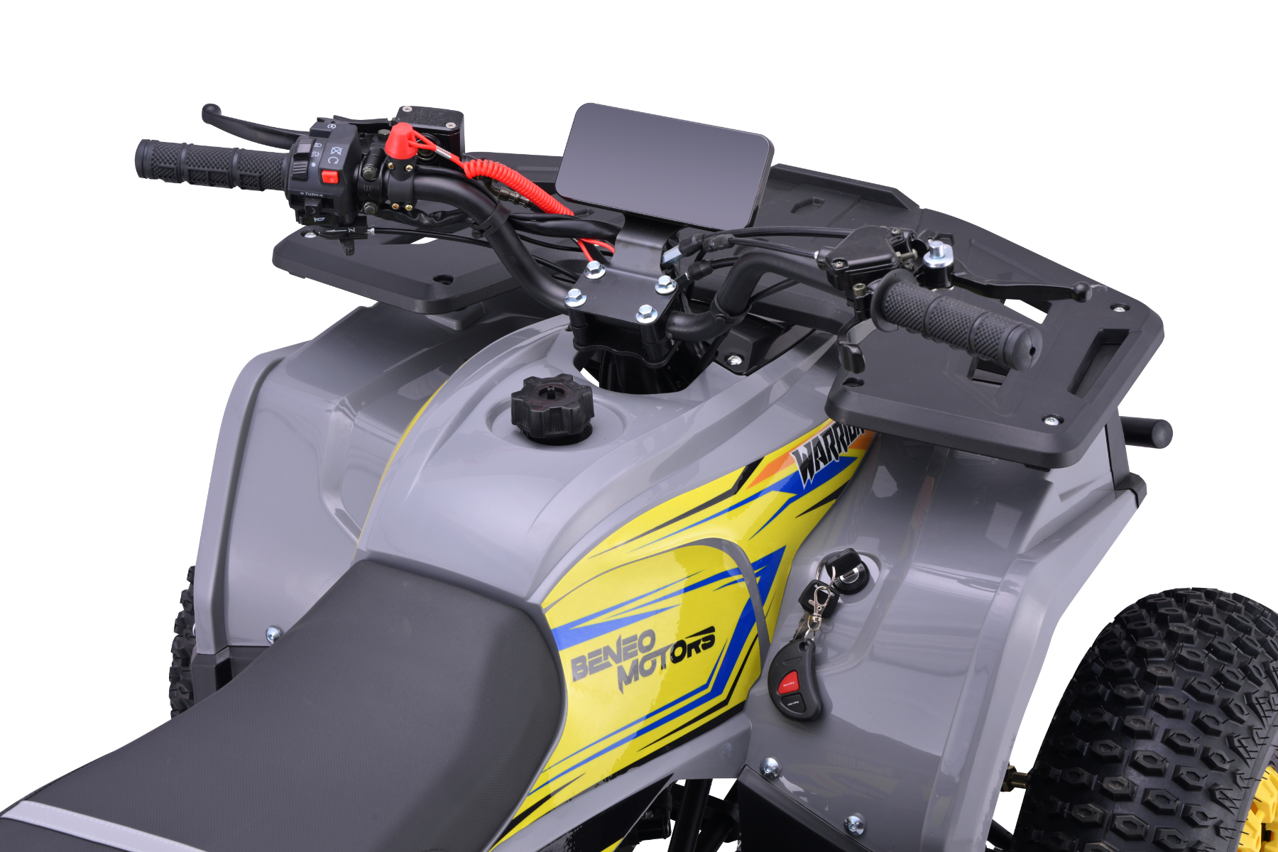 Turn signals, LCD display, remote control