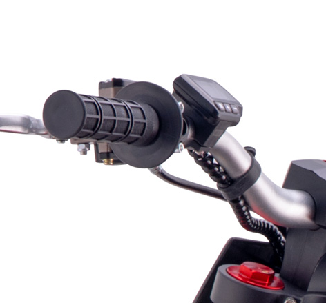 Multifunction display on the handlebar