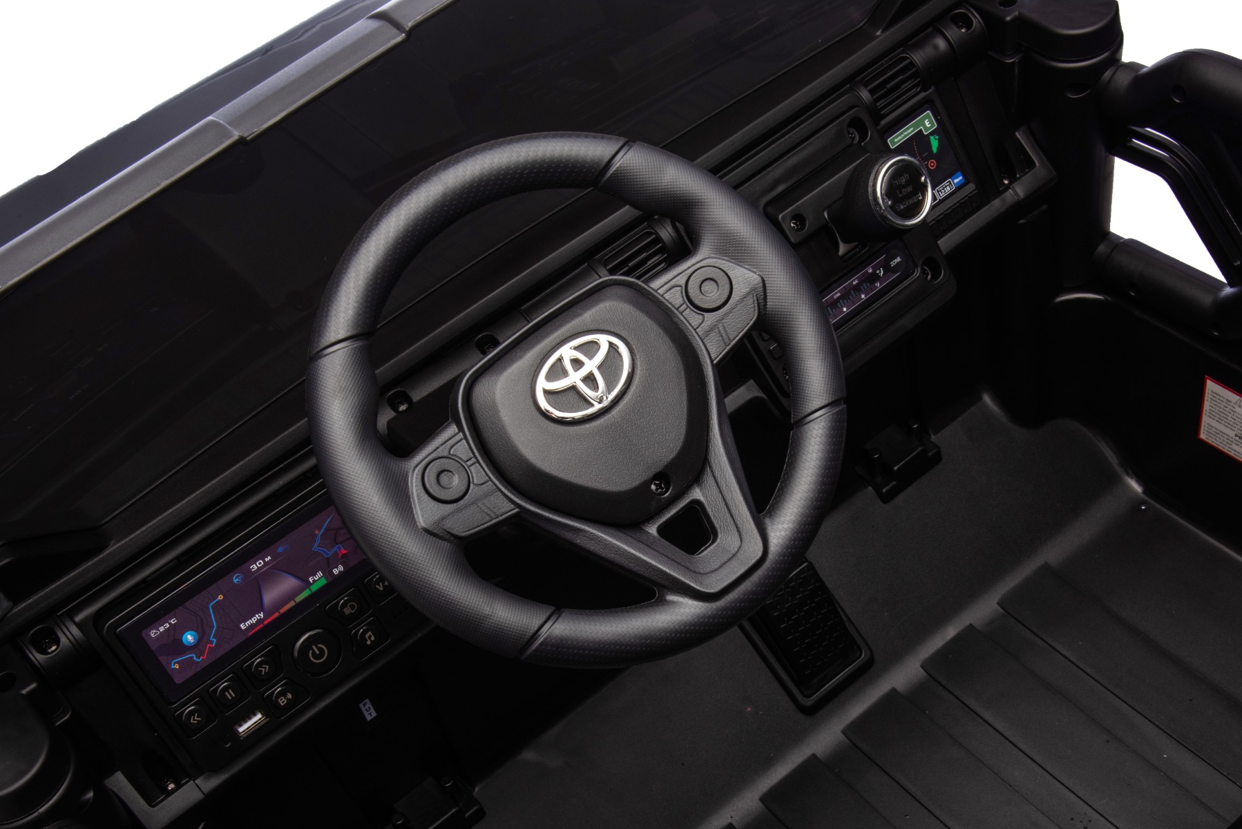 Multifunction steering wheel