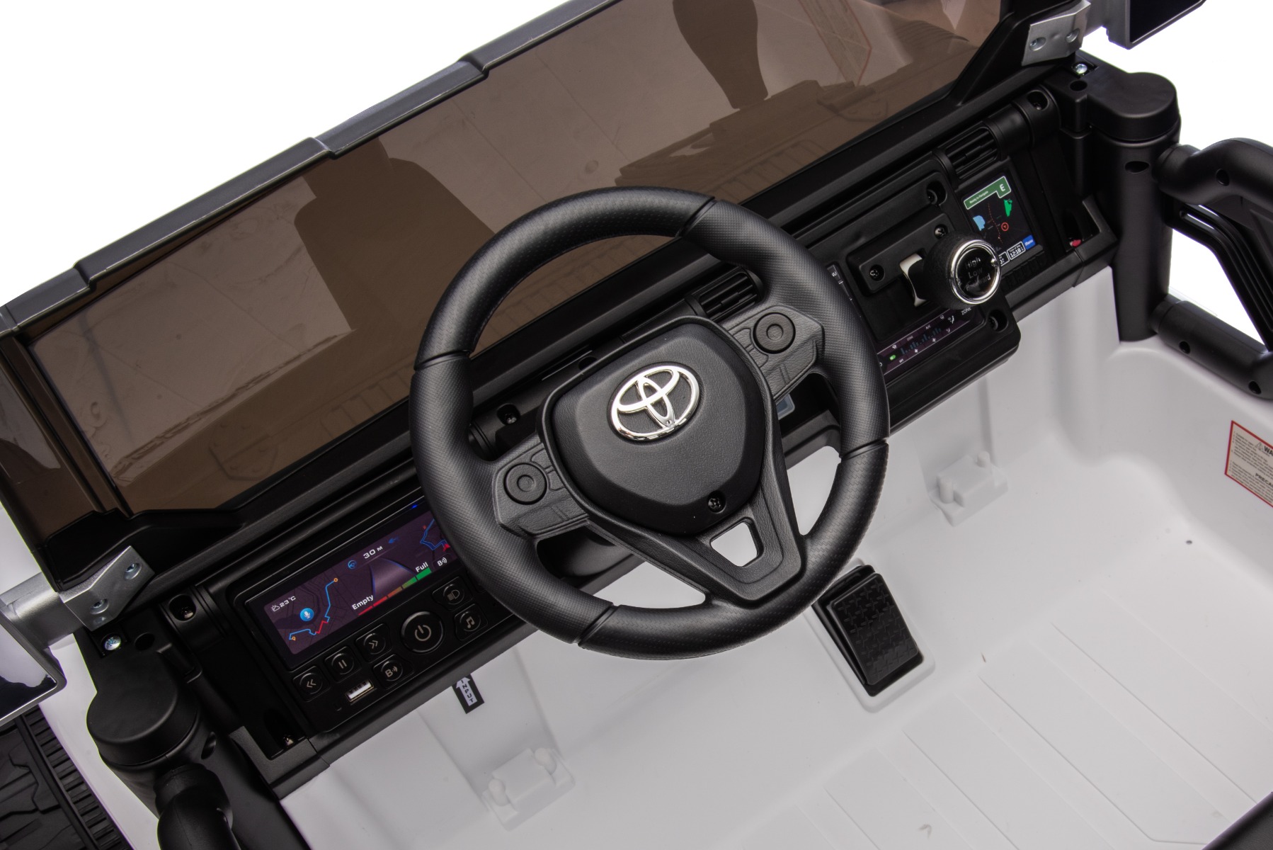 Multifunction steering wheel
