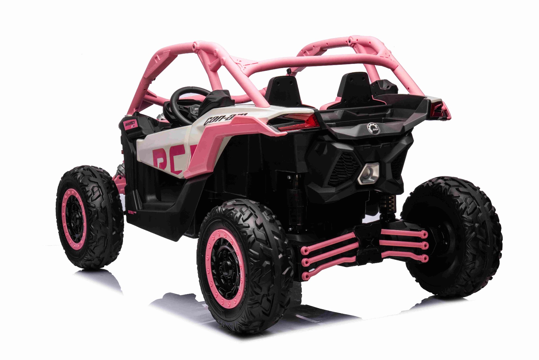 4x4 Rose Sport Coupe 12V Style Range – Voiture Electrique Pour Enfants