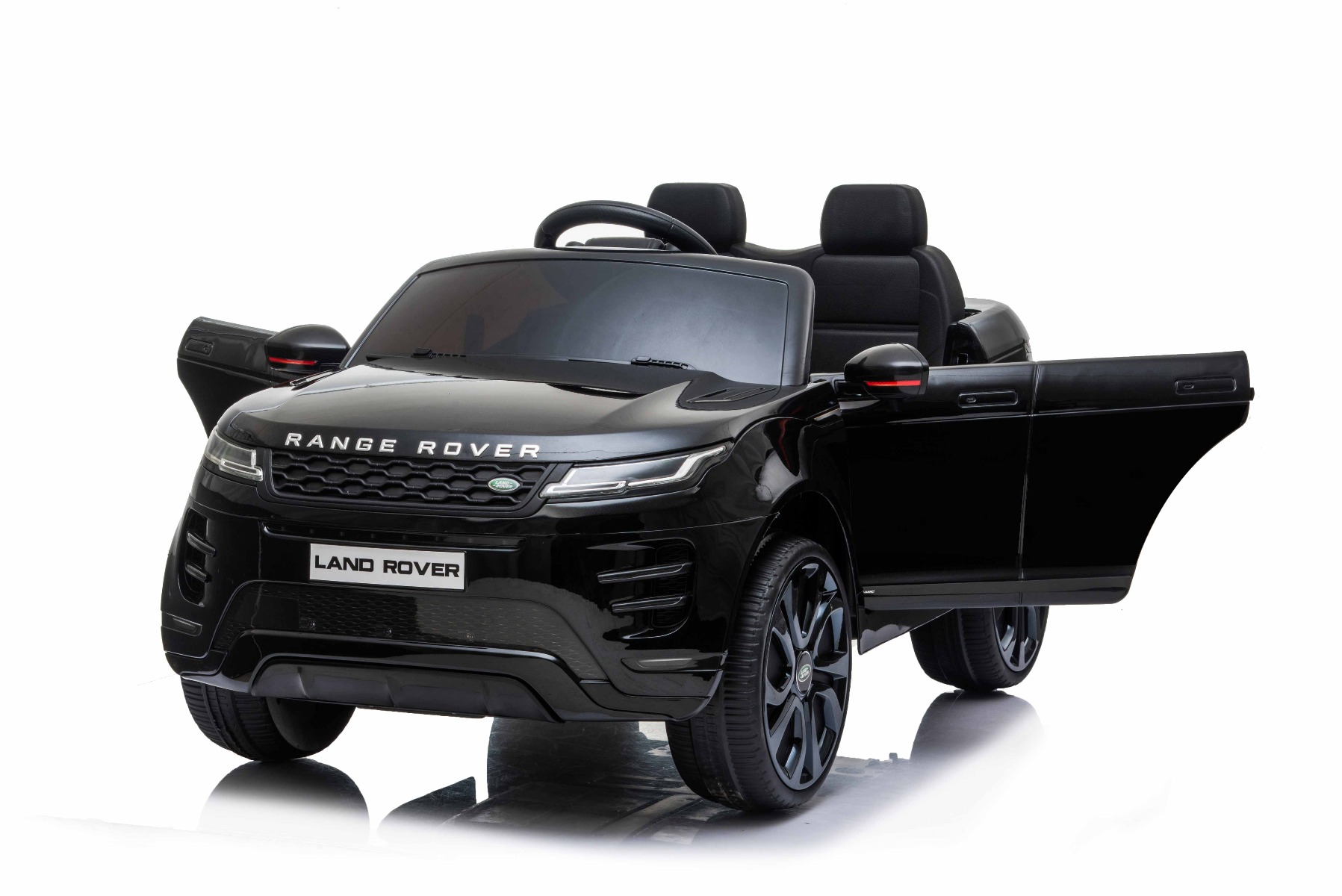 Electric Ride-On Range Rover EVOQUE, Double Leather Seat, MP3 Player with USB Input, 4x4 Drive, 12V10Ah Battery, Wheels, Suspension Axles, Key start, 2.4 GHz Bluetooth Remote Control, Licensed